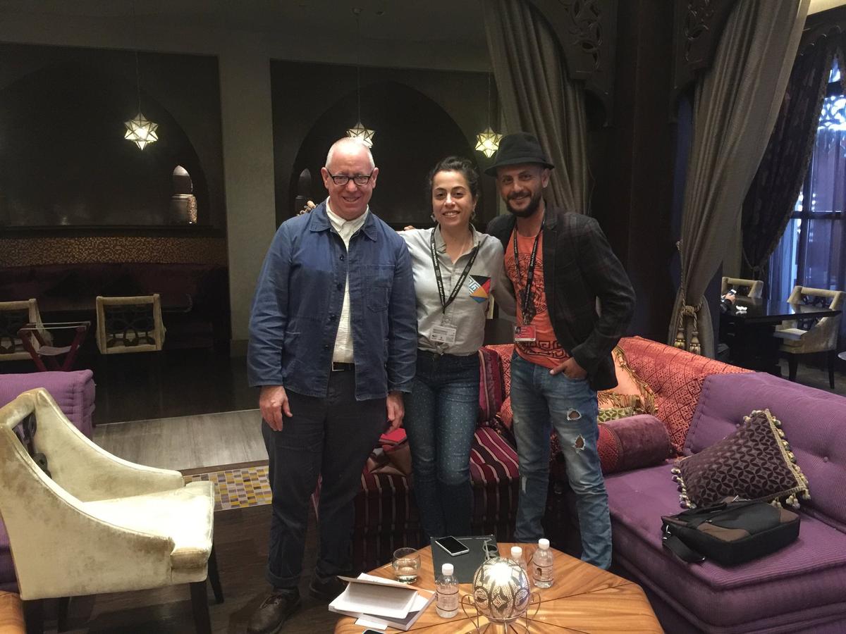 Qumra, 2016 — with James Schamus, Doha Film Institute