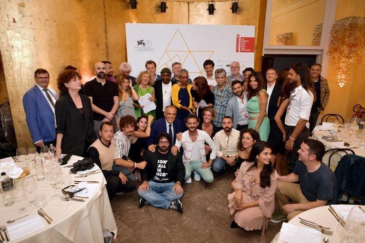Venice Film Festival, 2018 — with festival director Alberto Barbera